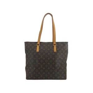 Louis Vuitton Monogram Cabas Maison Bag Brown Canvas Shoulder Tote